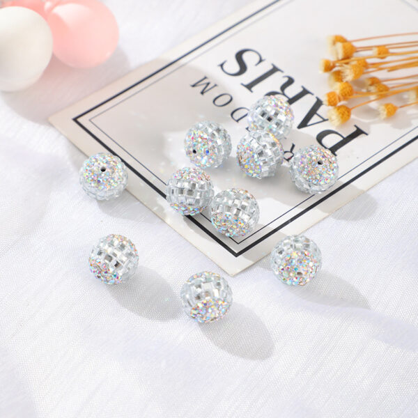 Wholesale Heavy-Duty Beads, Crystal Diamond Balls, Handmade Accessories, Beads, Mobile Phone Chain Accessories, Cross-Border Jewelry Accessories, Jewelry