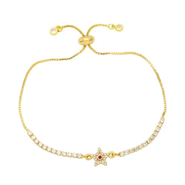 Wholesale Fashion Copper Xingx Bracelet Zircon Copper Bracelets