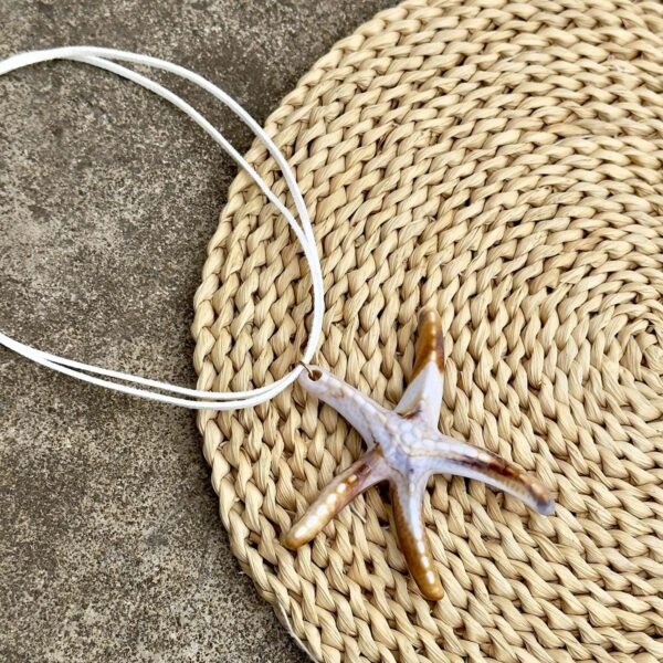 Wholesale European and American Cross-border Holiday Style Beach Necklace Bohemian Starfish Pendant Exaggerated Ocean Style Personality Necklace