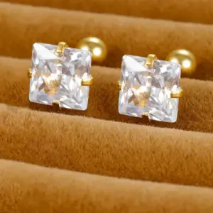 Gold / 7mm Pair