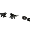 Wholesale PVD Coated 18K Gold Real Gold Plated Animal 304 Stainless Steel Casual Cute Waterproof Non Tarnish Ear Studs