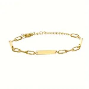 Golden-3 Tags / Square Bracelet