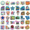 Wholesale Embroidery Color Embroidery Stap Casual Cloth Stickers Exquisite Embroidery Stickers DIY Patch New Style Cloth Stickers