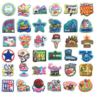 Wholesale Embroidery Color Embroidery Stap Casual Cloth Stickers Exquisite Embroidery Stickers DIY Patch New Style Cloth Stickers