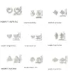 Wholesale 1 Pair Simple Style Water Droplets Waves Heart Shape Irregular Plating 304 Stainless Steel Ear Studs