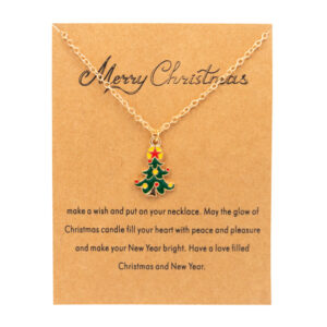 6431 Christmas Tree Gold Card