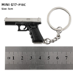 5cm mini P18C Glock HP-Silver Black / Mini