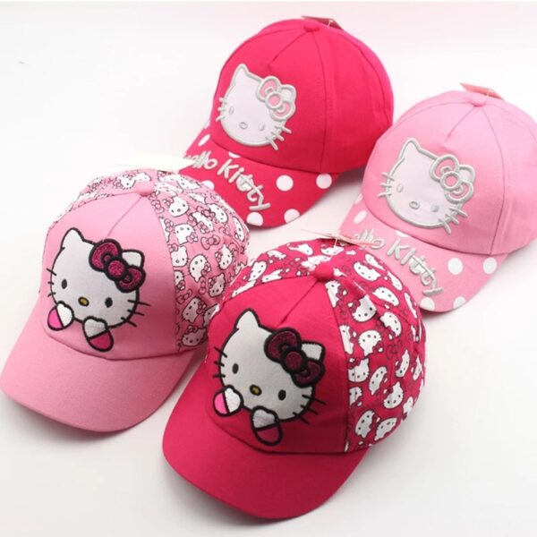Wholesale Foreign Trade Chilen's Baseball Cap Cat Chilen's Hip-Hop Cap Outdoor Sunscreen Sunshade Cap Duck Tongue Hat