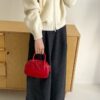 oly-6a28a125e02e61a31abb08396d4d701b Wholesale Foreign Trade New Crossbody Small Bag Women's High-end Sense Niche Fashion Handbag Cute Bow Mini Handbag