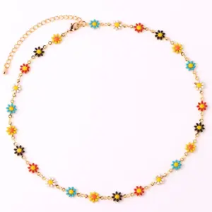 Color Necklace 1 / 18K