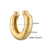 1 Pair Casual Vintage Style Twist Plating Braid Copper 18k Gold Plated Ear Cus