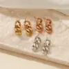 304 Stainless Steel Stainless Steel Earrings