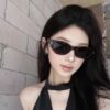 Wholesale Coco Glasses Leopard Cat's Eye Sunglasses Women's 2025 New High-end Sunglasses Anti-UV Moisture