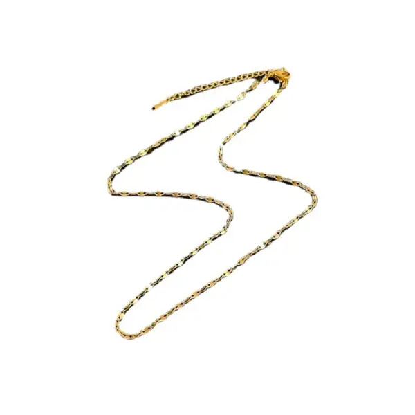 Fashion Geometric Stainless Steel Plating Necklace