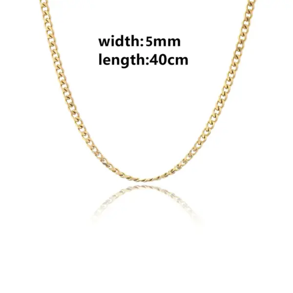 Wholesale Simple Style Geometric Copper 18K Gold Plated Necklace