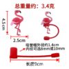 Wholesale Flamingo Four-Color Silicone Straw Cap Dust-Proof and Spill-Proof Straw Cover Creative Cartoon Straw Decorative Plug Factory Direct Sale