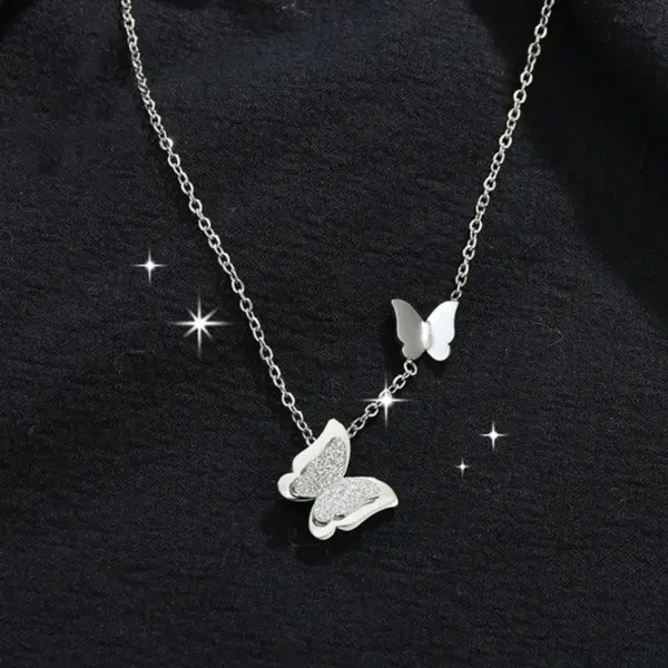 Wholesale 304 Stainless Steel 18K Gold Plated Plating Insect Necklace