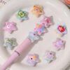 Wholesale Cartoon pentagram fruit small animal bead