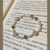Wholesale Shoushan Stone Pearl Beaded Bracelet for Girls 2024 New Fashionable High-end Light Luxury Niche Exquisite BFF Hand