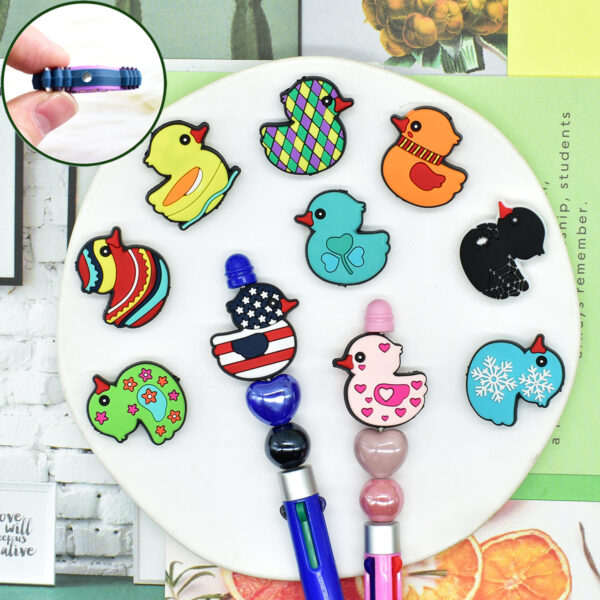 Wholesale Cartoon duck beaded