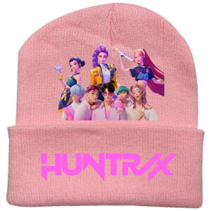 Pink-5 / Knitted hat