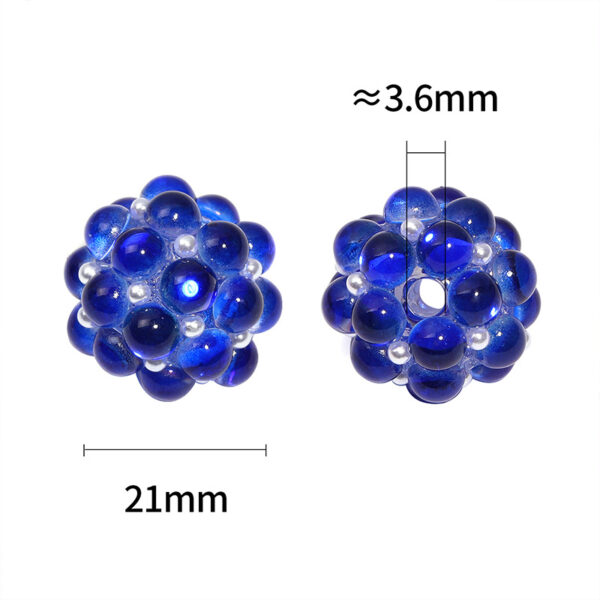 Wholesale DIY Glass Crystal Diamond Beads, Pearl Beads, Bayberry Beads with Straight Holes