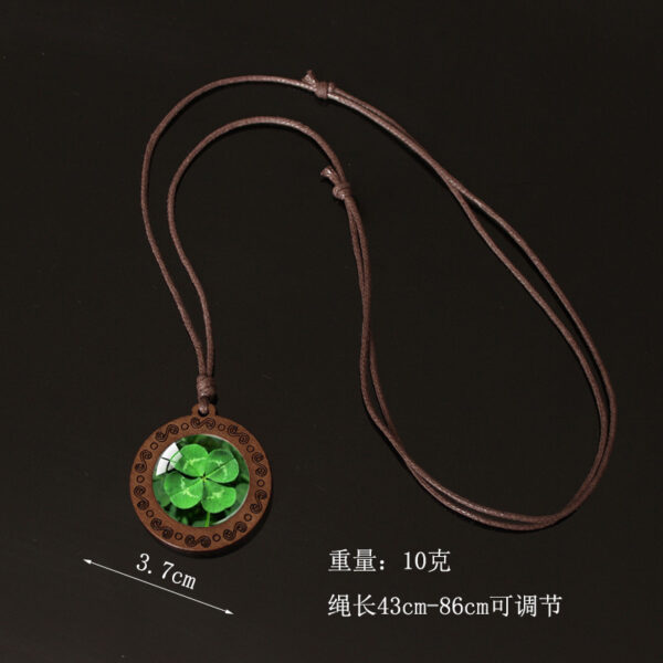 Wholesale Lucky Four-Leaf Clover Pendant Necklace