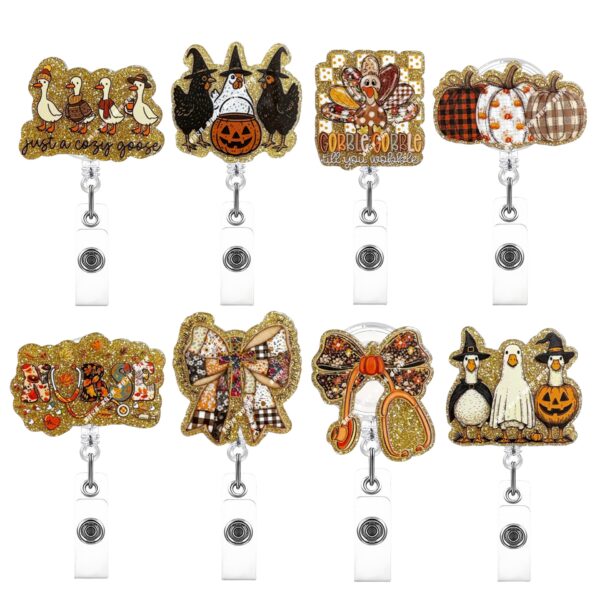 Wholesale Golden Autumn Christmas Nurses Medical Students Retractable Buckle