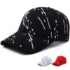 Wholesale Hat Men's and Women's Autumn Baseball Cap Casual Graffiti Korean-style Trendy Printed Cap Sun Hat Outdoor Sun Hat