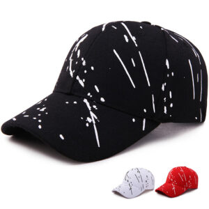 Wholesale Hat Men's and Women's Autumn Baseball Cap Casual Graffiti Korean-style Trendy Printed Cap Sun Hat Outdoor Sun Hat