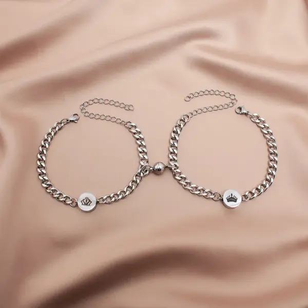 Simple Style Geometric 304 Stainless Steel No Inlaid Bracelets In Bulk