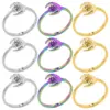 Wholesale PVD Coated Real Gold Plated 18K Gold Sun 304 Stainless Steel Simple Style Waterproof Non Tarnish Rings