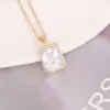 Wholesale Fashion Square 304 Stainless Steel Copper Plating 18K Gold Plated