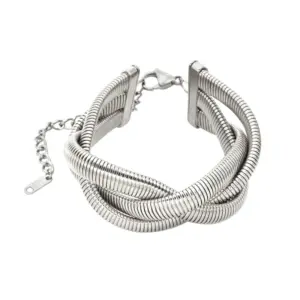 Ck792 Twist Steel Bracelet 8mm