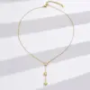 Wholesale Jewelry Casual Heart Shape 304 Stainless Steel Polishing Plating Stainless Steel Necklaces