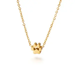 Gold Necklace Kn88328-K