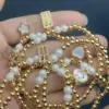 Wholesale Fashion Star Heart Shape Smile Face Copper Inlay Artificial Pearls Shell Zircon Bracelets