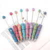 Wholesale Colorful Shell Full Diamond Bead Pen
