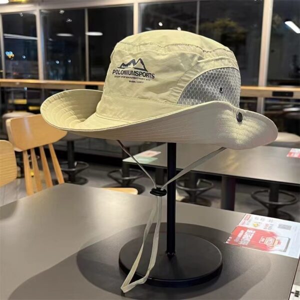 Wholesale Mountain Sun Hat for Men and Women Hiking and Camping Style Fisherman Hat Outdoor Fishing Anti-Uv Western Cowboy Hat