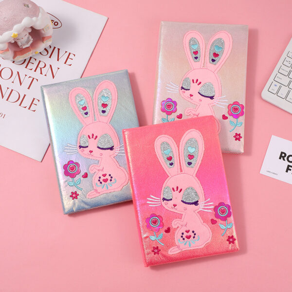 Wholesale Cartoon Unicorn Shiny Notepad Children's Cute Rabbit Notebook