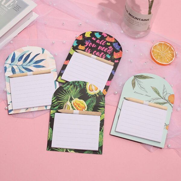 Wholesale Creative Magnetic Message Board New Colorful Small Fresh Notepad