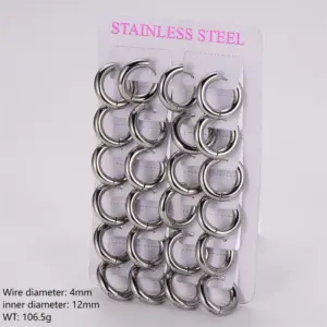 [Steel] Wire Diameter 4mm, Inner Diameter 12mm