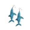 Wholesale Marine shark acrylic pendant earrings