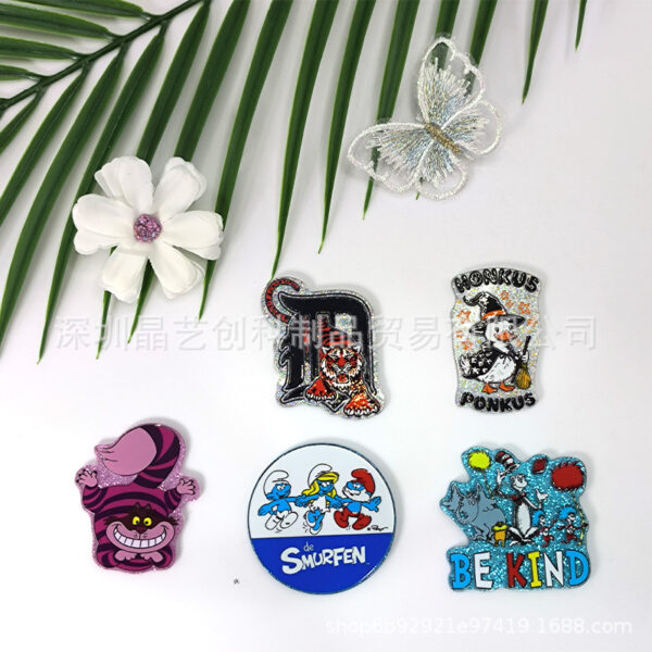 Wholesale 10pcs/pack - Exclusively for cross-border e-commerce best-selling sequined acrylic DIY accessories and jewelry - Animal series - Crystal Art Innovation Factory