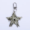 Wholesale 10pcs/pack Fireworks Five-Pointed Star Pendant DIY Keychain