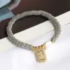 Wholesale Vintage Style Luxurious Cross Star Heart Shape Copper 18k Gold Plated Zircon Bracelets In Bulk