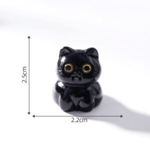 1#Sit upright / Little black cat