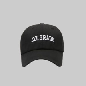 Co baseball cap—black