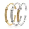 Wholesale Fashion C Shape Stainless Steel Plating Bangle