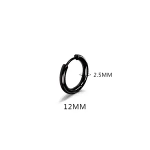 2.5 * 12mm Black (One)